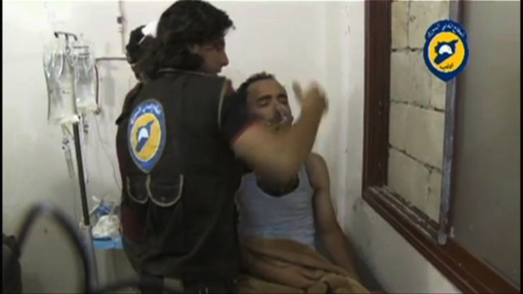 敘利亞兩城鎮疑遭化武襲擊