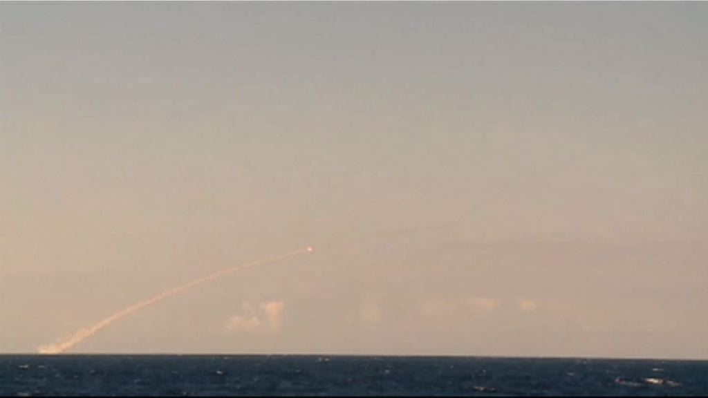 俄軍再向敘利亞伊斯蘭國據點發射導彈