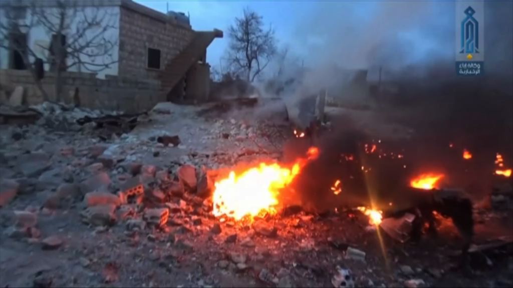 俄軍機敘利亞被擊落　機師跳傘逃生後遭殺死