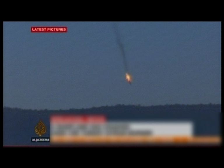 土耳其軍方擊落戰機未知其國籍