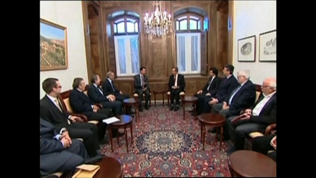 敘利亞反對派同意晤巴沙爾代表