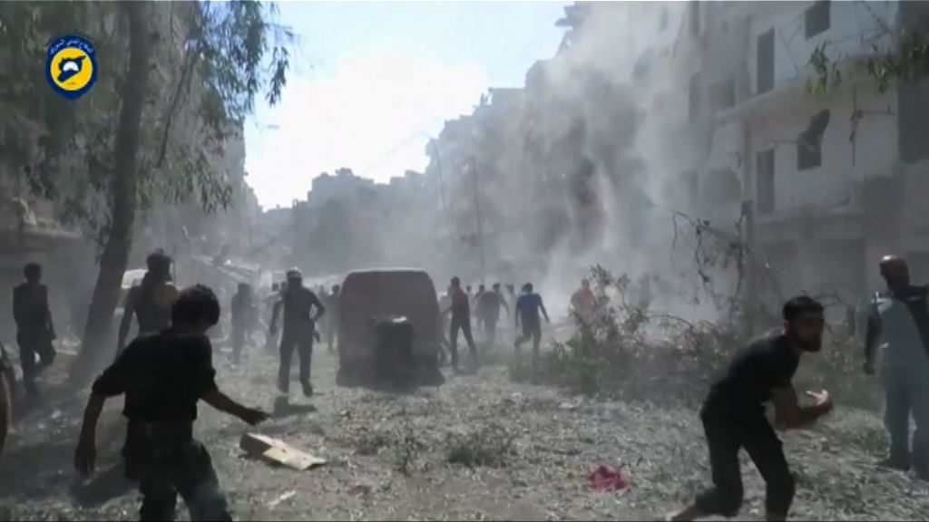 敘利亞阿勒頗再遭空襲多人死傷