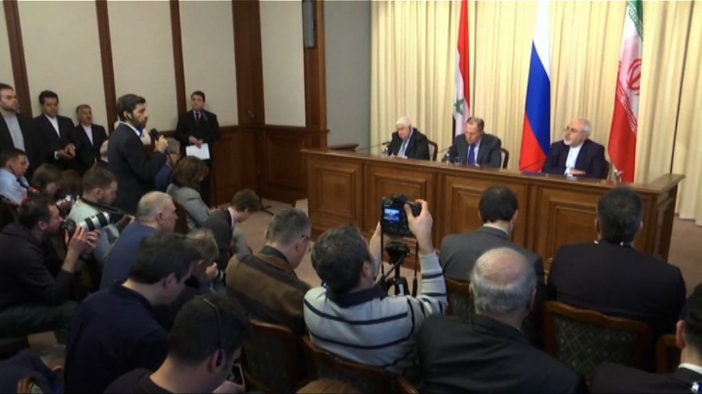 三國警告美國勿再攻擊敘利亞