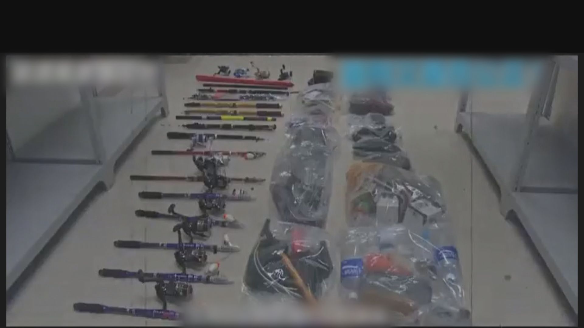 十二港人案　內地傳媒展示聲稱案中證物