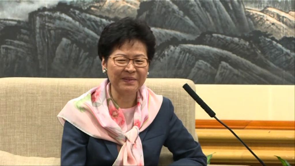 林鄭月娥訪問深圳　冀兩地加強合作