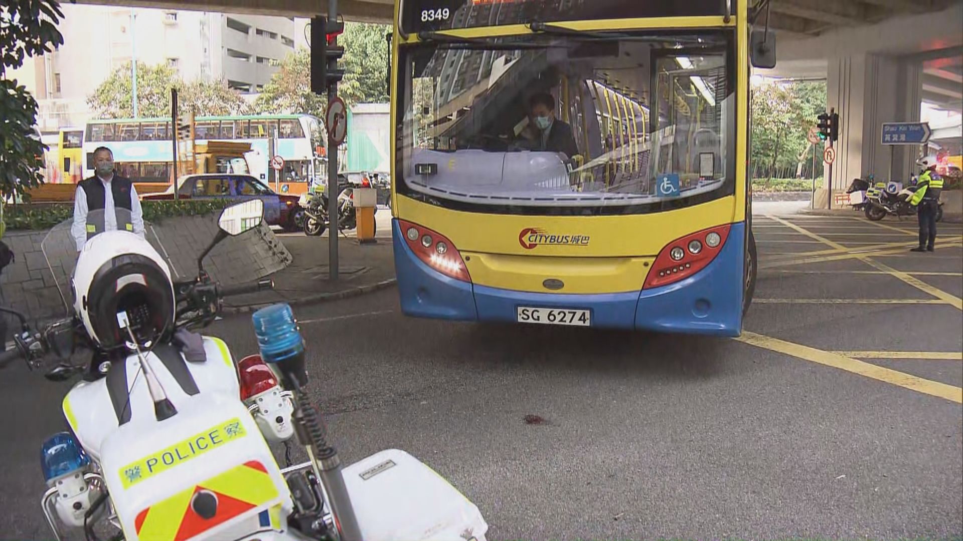 筲箕灣城巴撞死過路老婦
