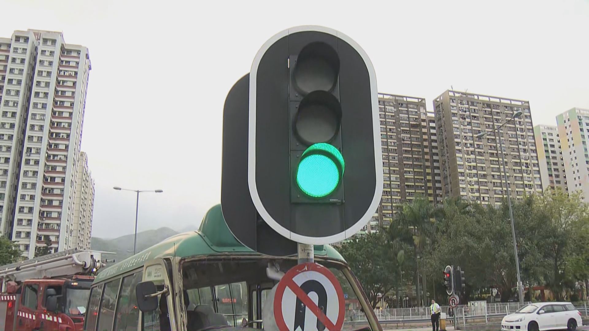 沙田區議員：大涌橋路多車禍或與輔助交通燈擺位有關