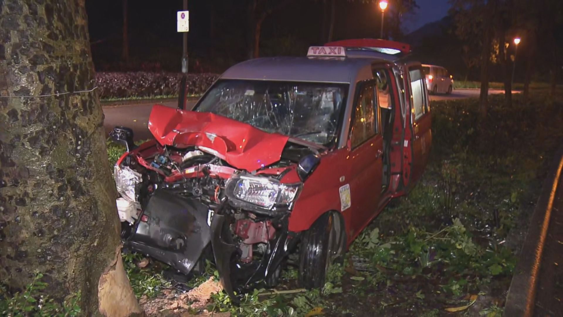 迪士尼神奇道的士失事司機受傷