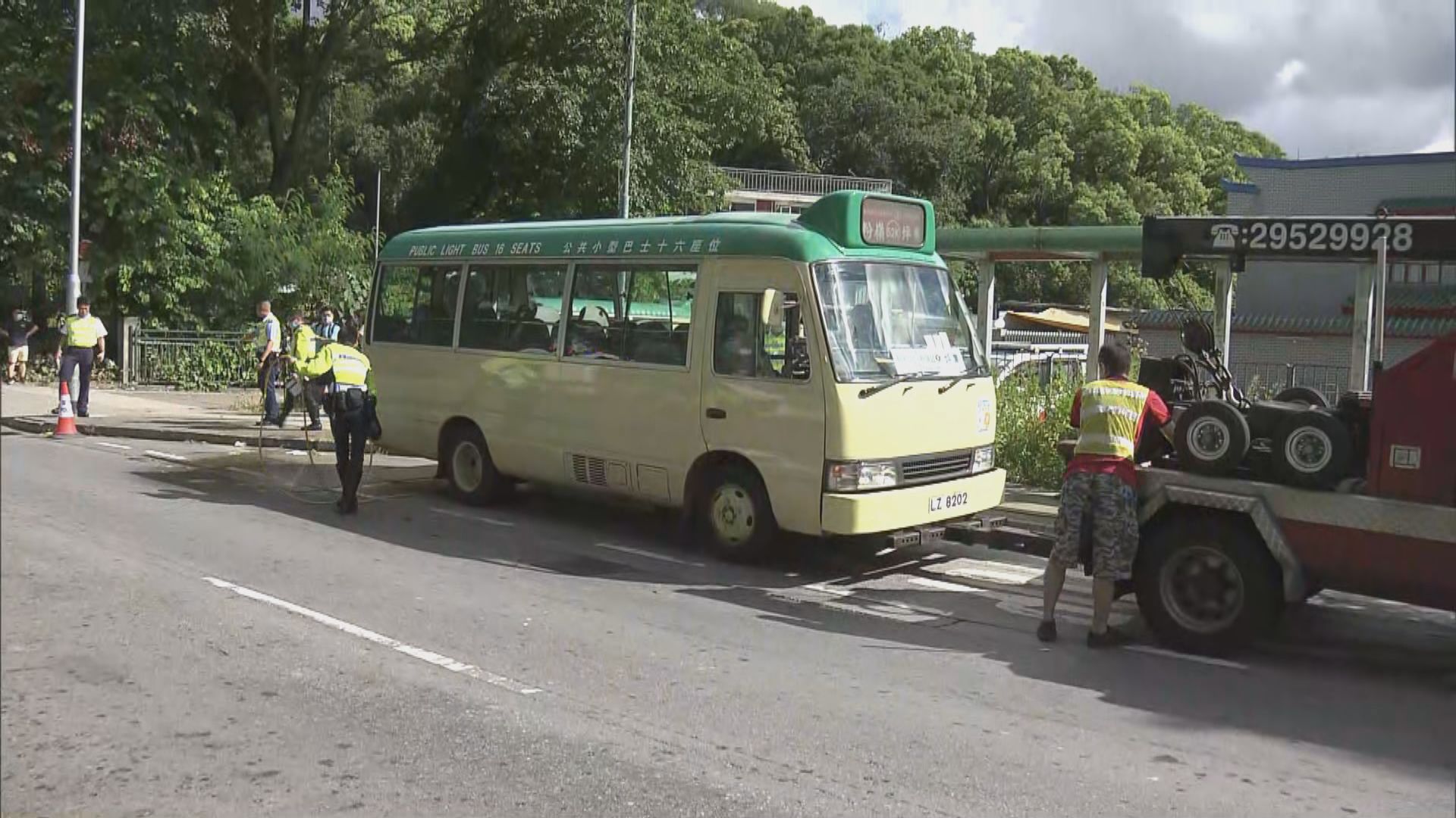 粉嶺老翁踏單車被小巴撞斃