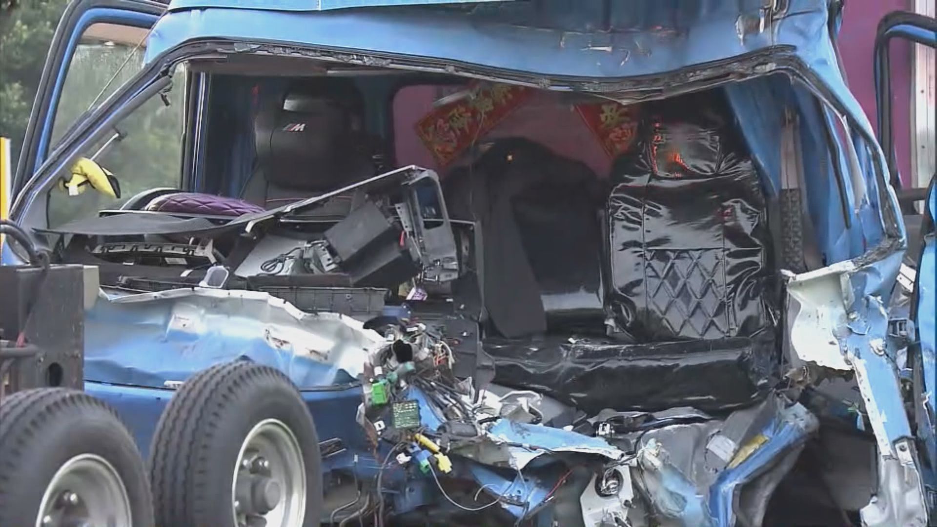 粉嶺發生致命車禍一死一傷