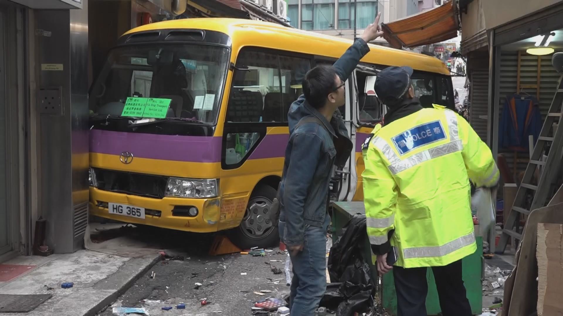 北角車禍　校巴負責人指曾驗車機件無問題