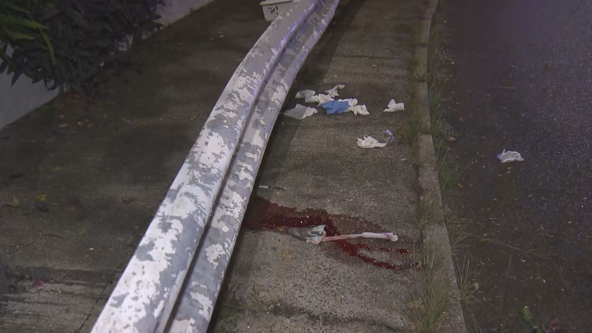 火炭男子駕電單車撞欄昏迷送院亡