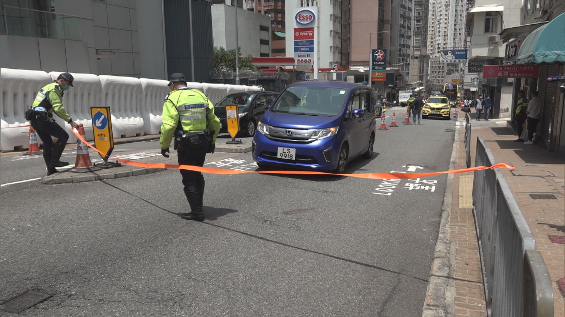 跑馬地私家車撞老翁昏迷送院