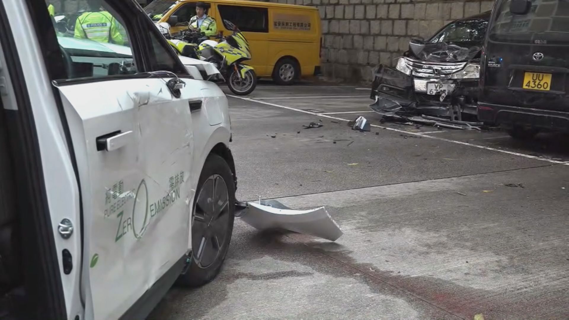 土瓜灣停車場電動車撞途人　釀一死五傷