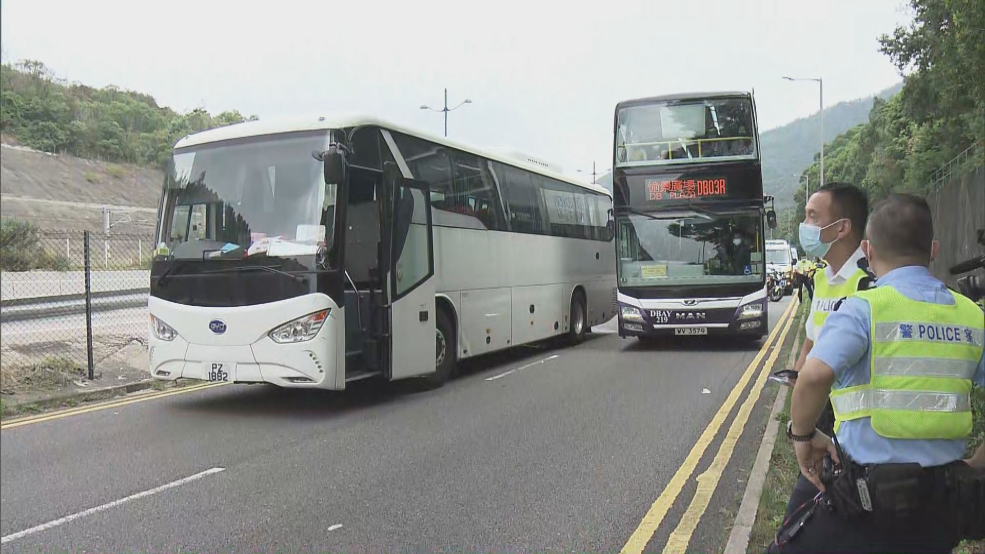 男子踏單車大嶼山與旅遊巴相撞傷重不治