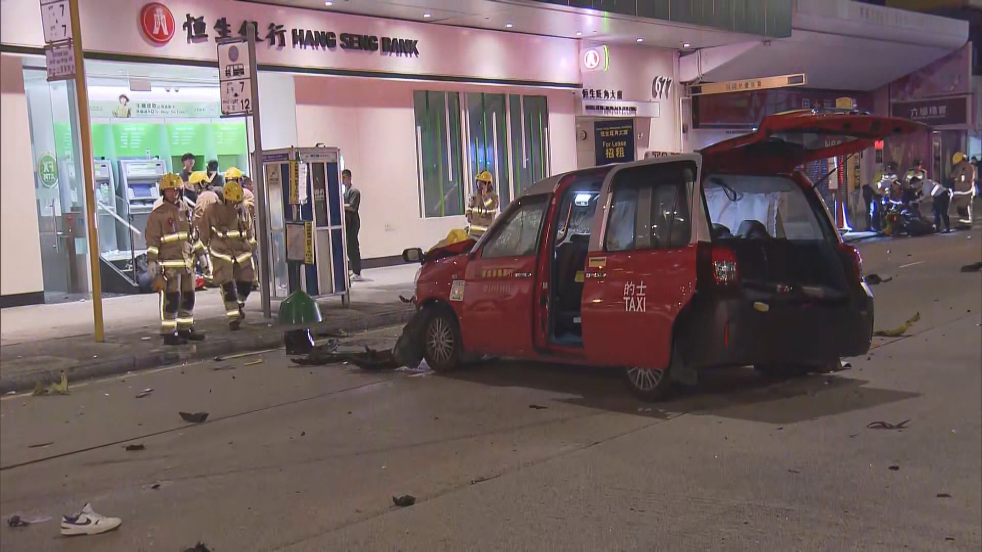 旺角致命車禍涉電單車與的士釀兩死三傷