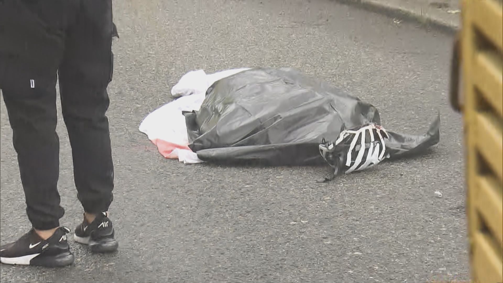 男子山頂踏單車下山與貨車相撞死亡