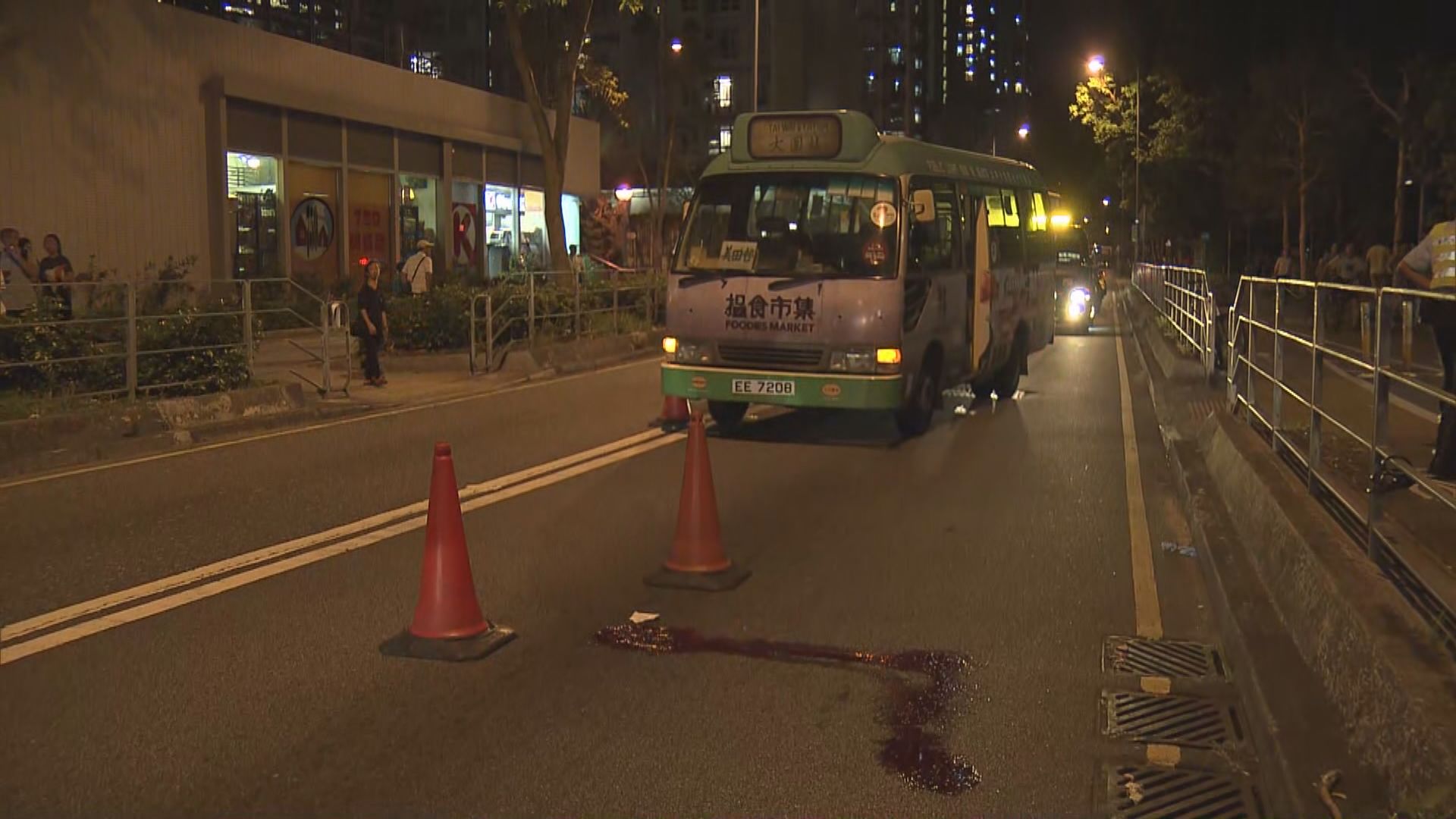 沙田專線小巴撞斃八旬老婦