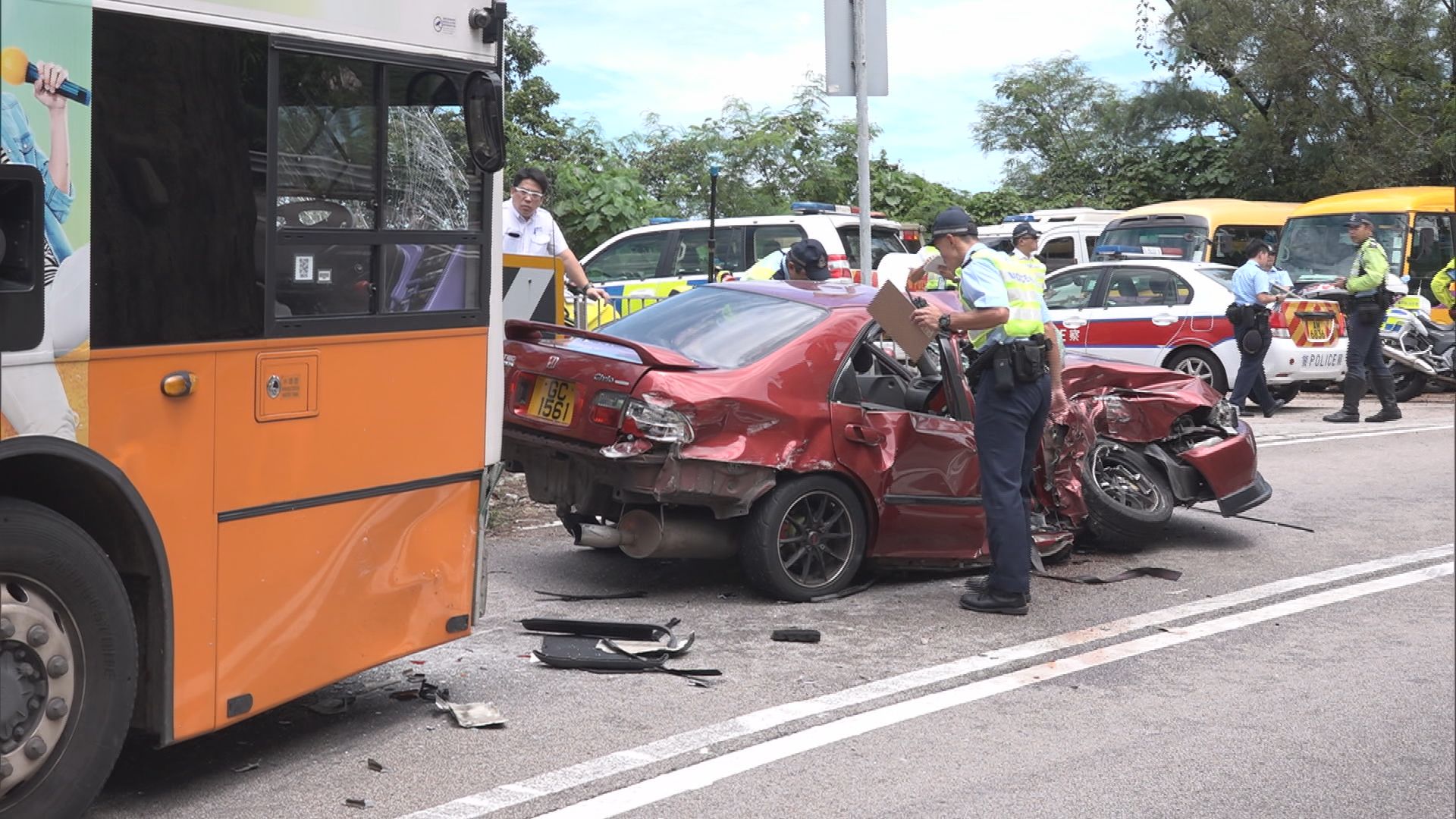 石澳道致命車禍　消息指司機乘客是叔侄關係