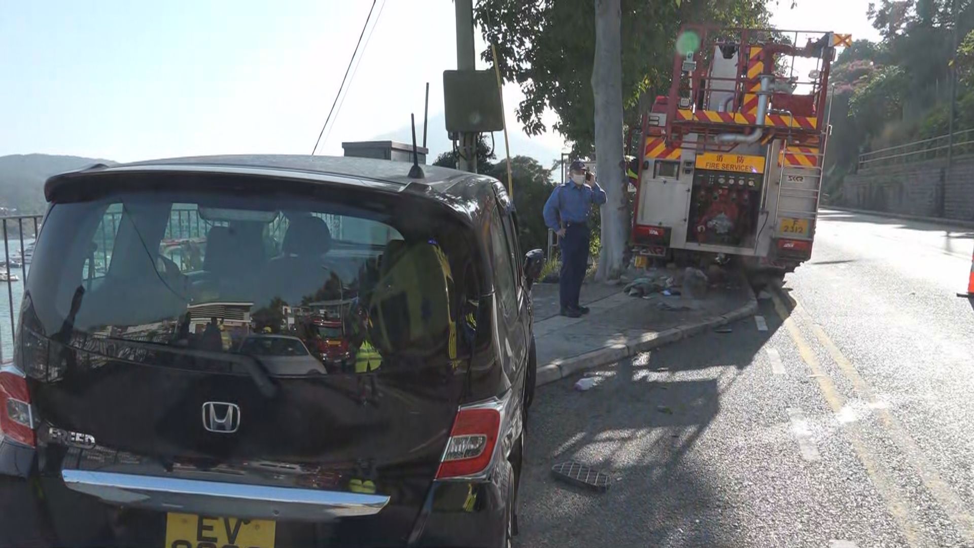 西貢交通意外踏單車男子不治　消防處深表遺憾