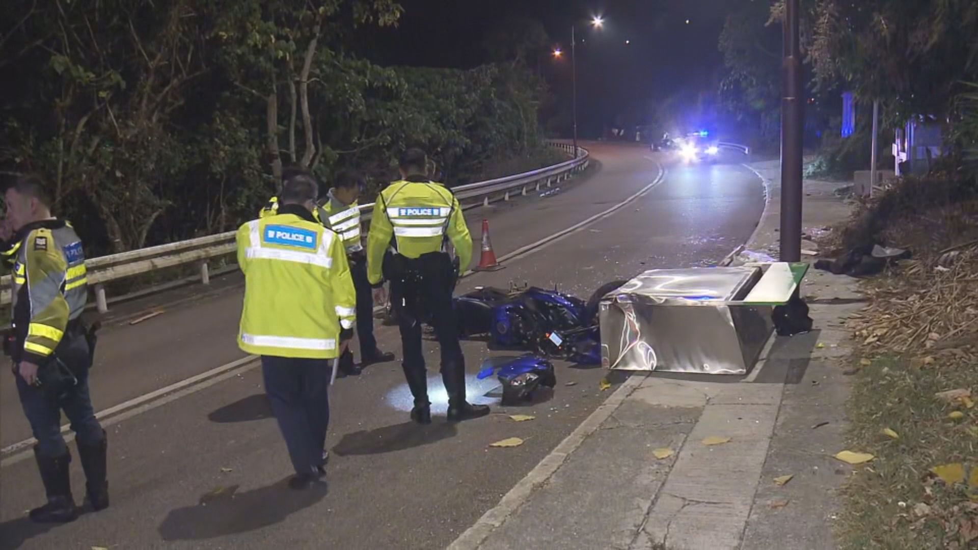 西貢大網仔路電單車失事　司機送院不治