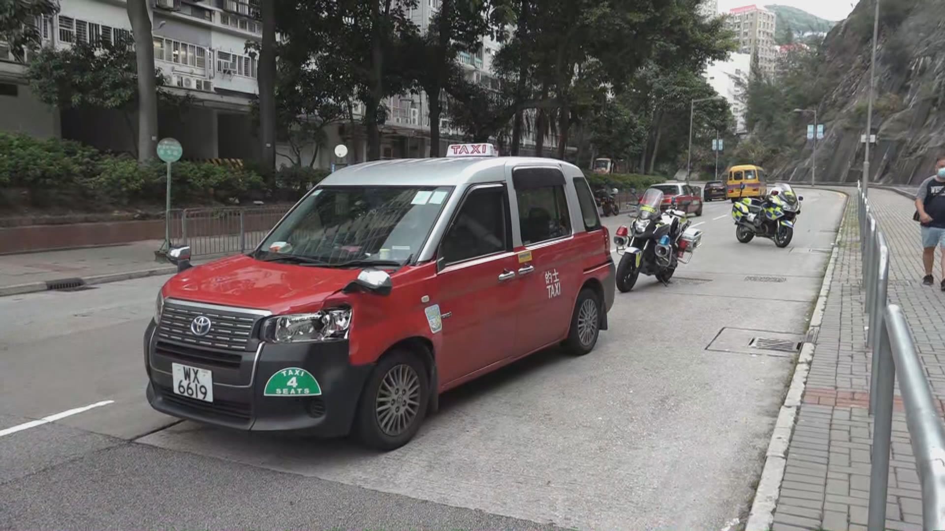 順利邨老婦遭的士撞倒昏迷送院