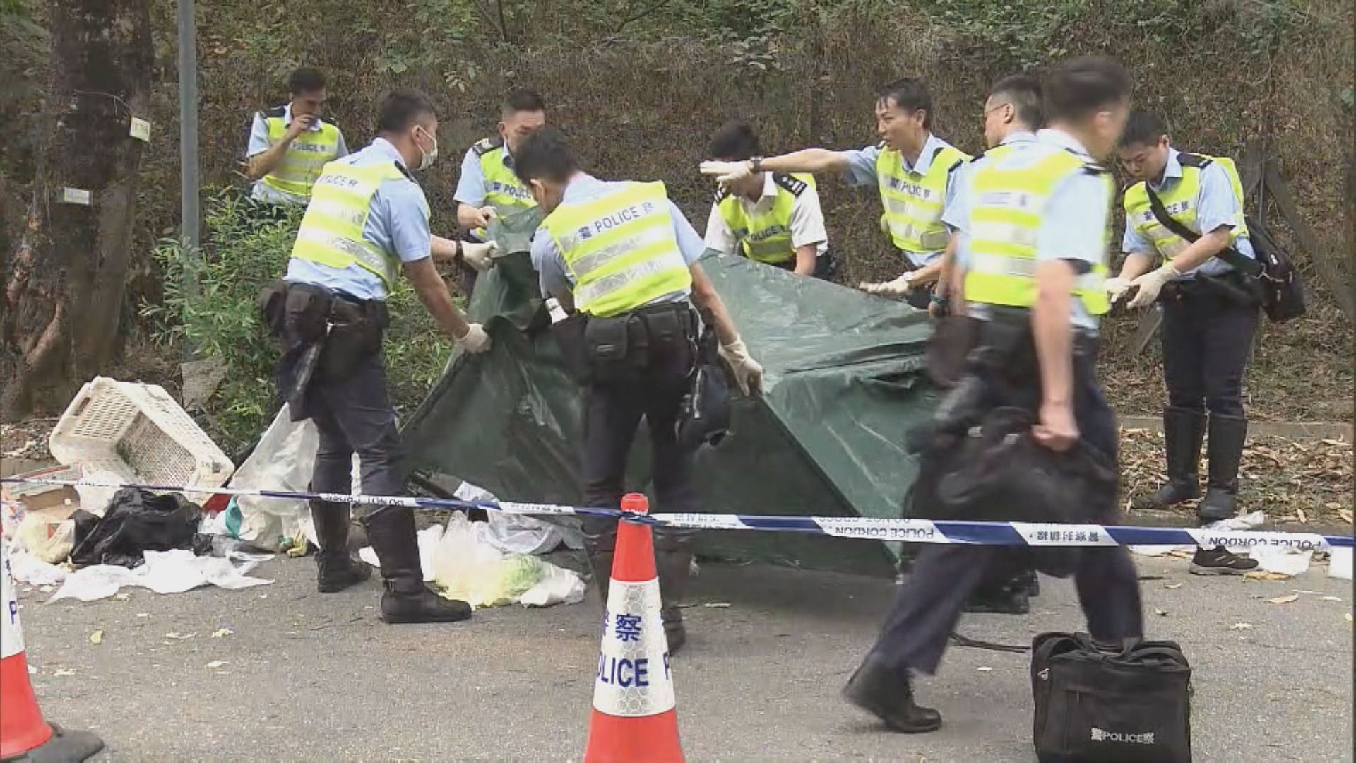 上水單車婦疑遇交通意外倒斃水渠內 警方列作致命交通意外處理