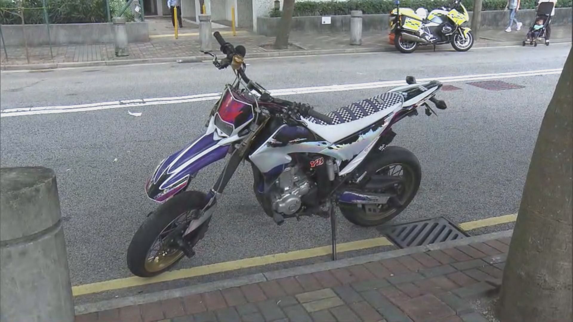 深水埗婆婆遭電單車撞倒 昏迷送院