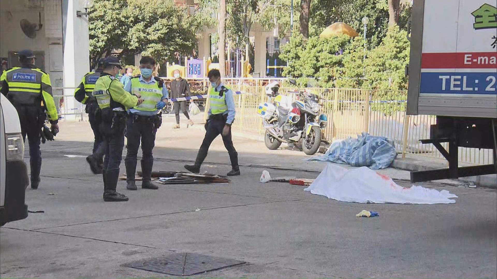 沙田沙角邨致命車禍老婦死亡　貨車司機被捕