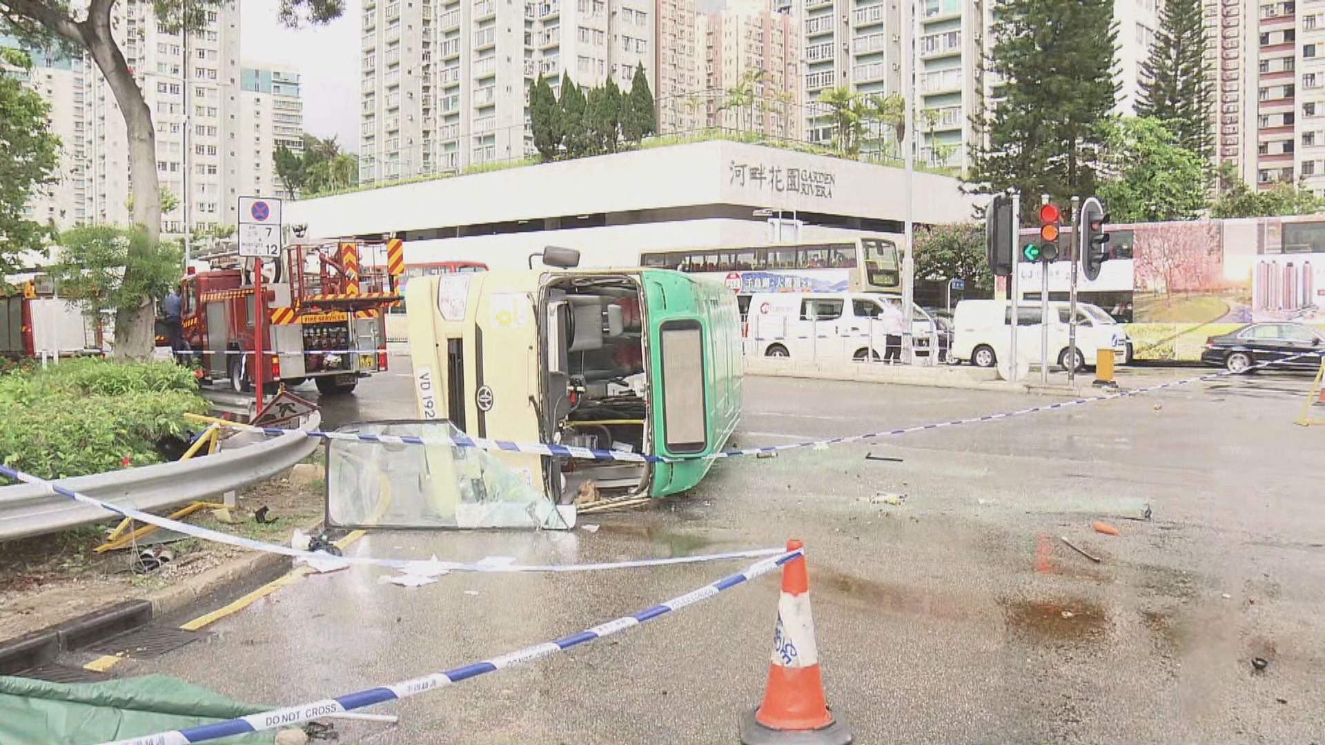 沙田大涌橋路車禍　警方證實死者為小巴司機