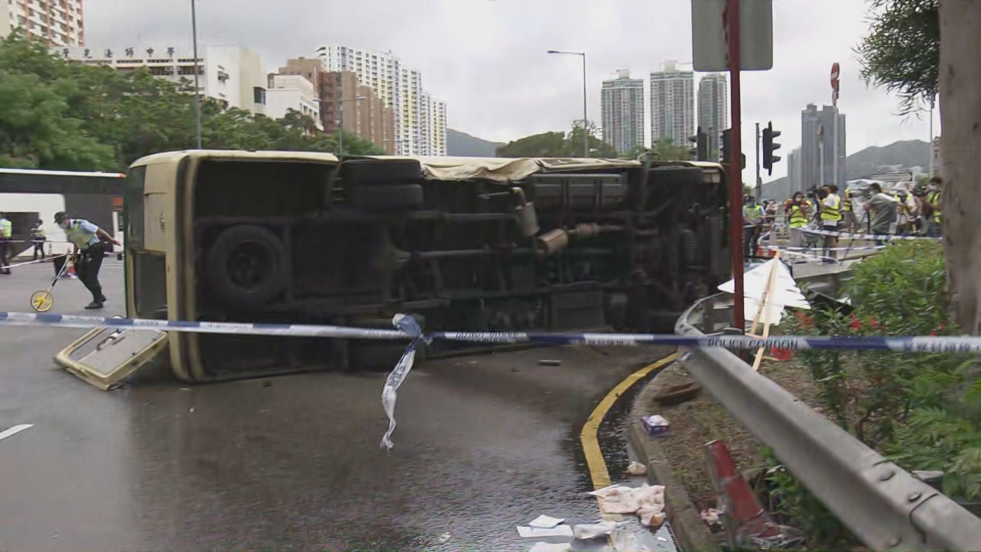 沙田致命車禍　私家車司機涉嫌危險駕駛致他人死亡被捕