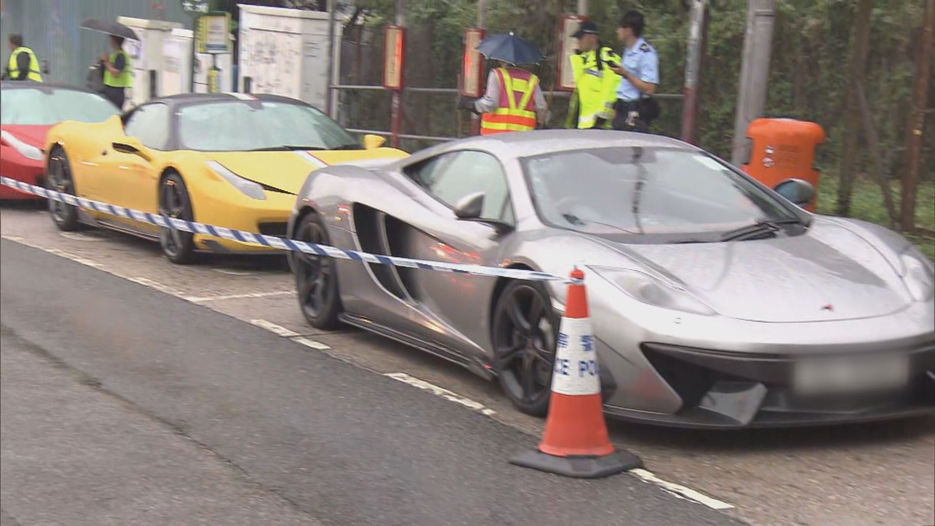 跑車高速駕駛失事兩人傷　六司機涉危駕被捕