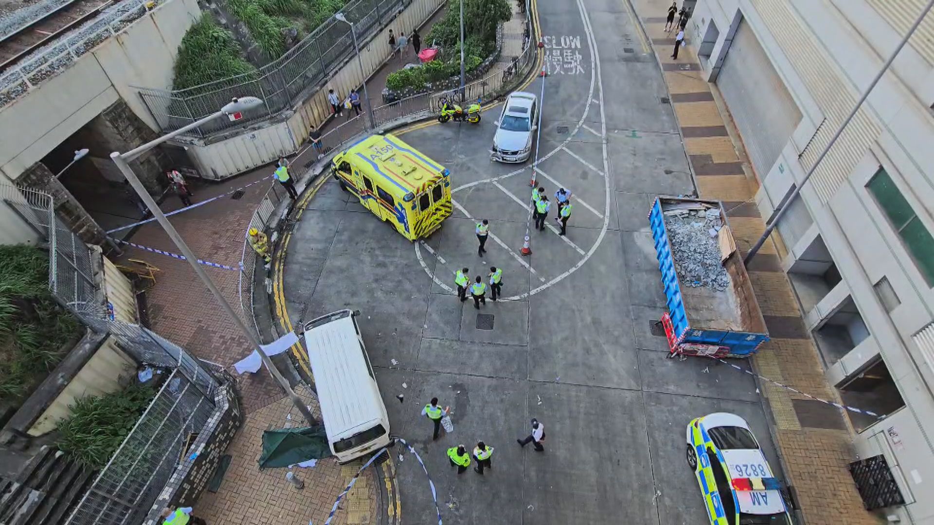 大埔寶鄉里兩車相撞釀一死三傷　私家車司機涉危駕被捕