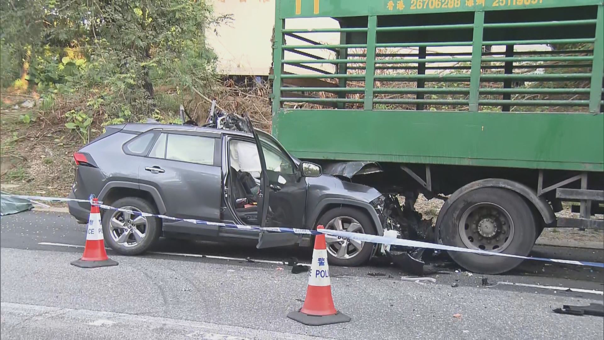文錦渡路致命車禍　私家車司機當場不治