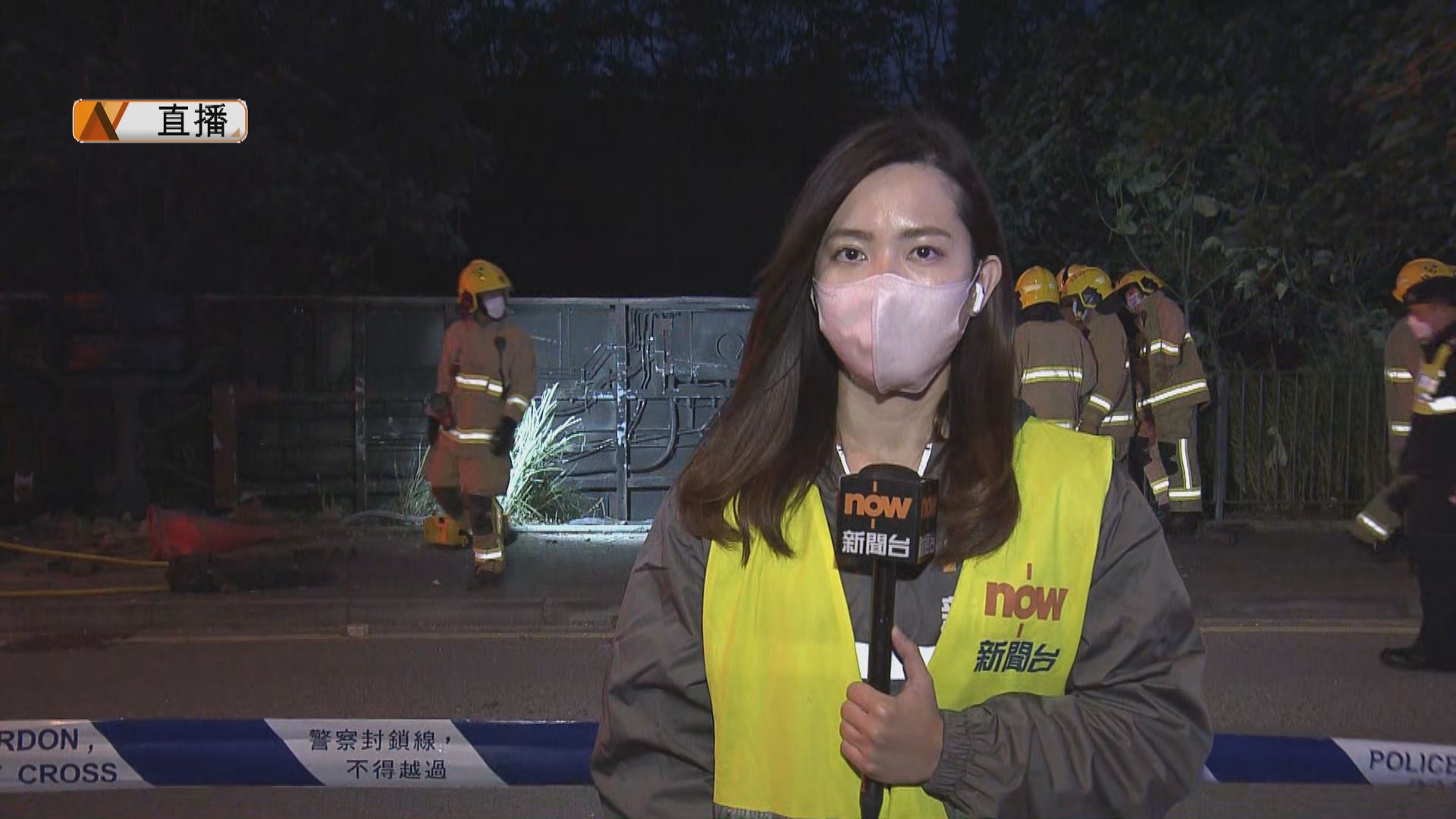 【現場報道】將軍澳巴士翻側意外