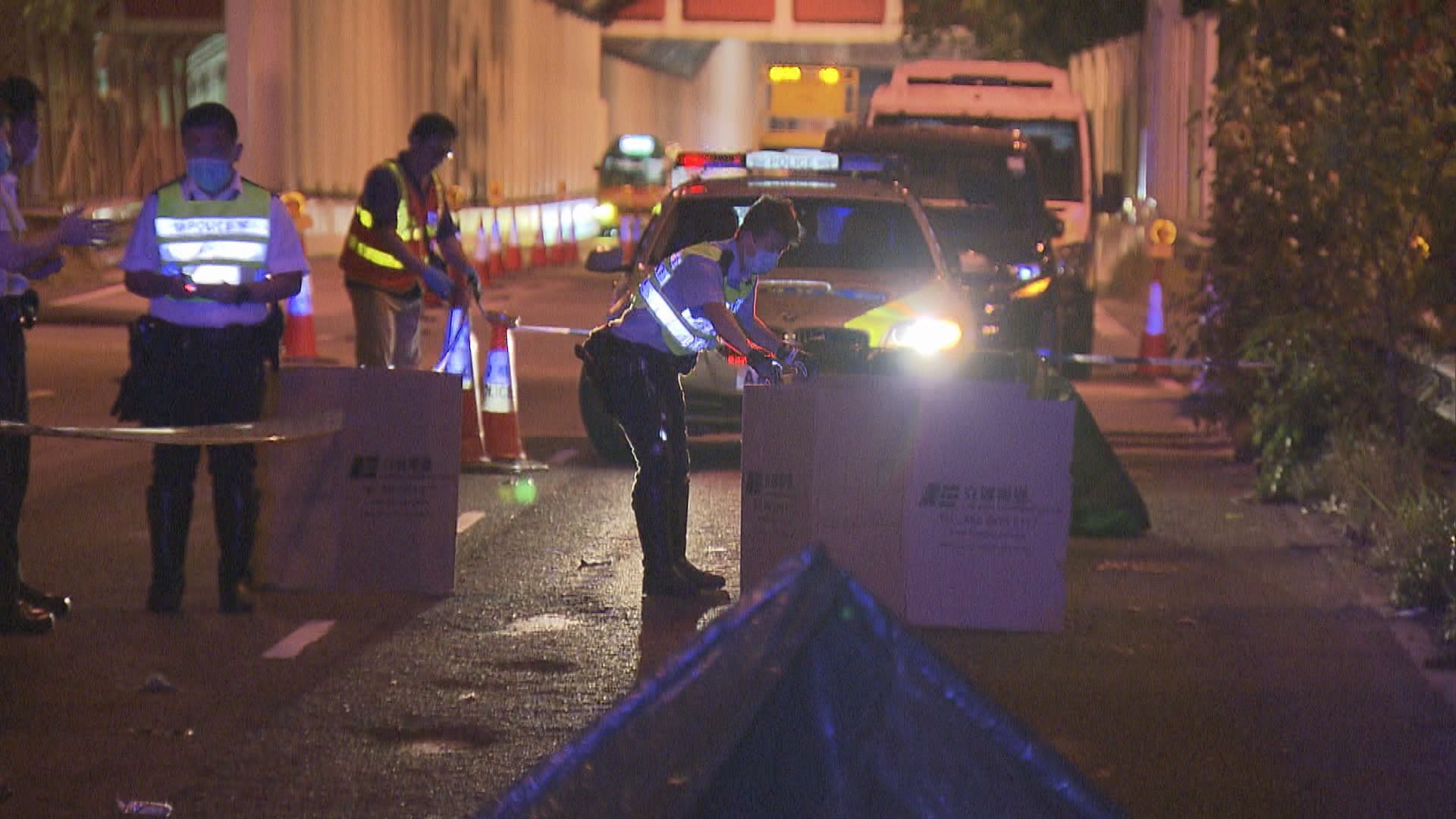 屯門男子遇襲逃跑遭車輛撞倒輾斃