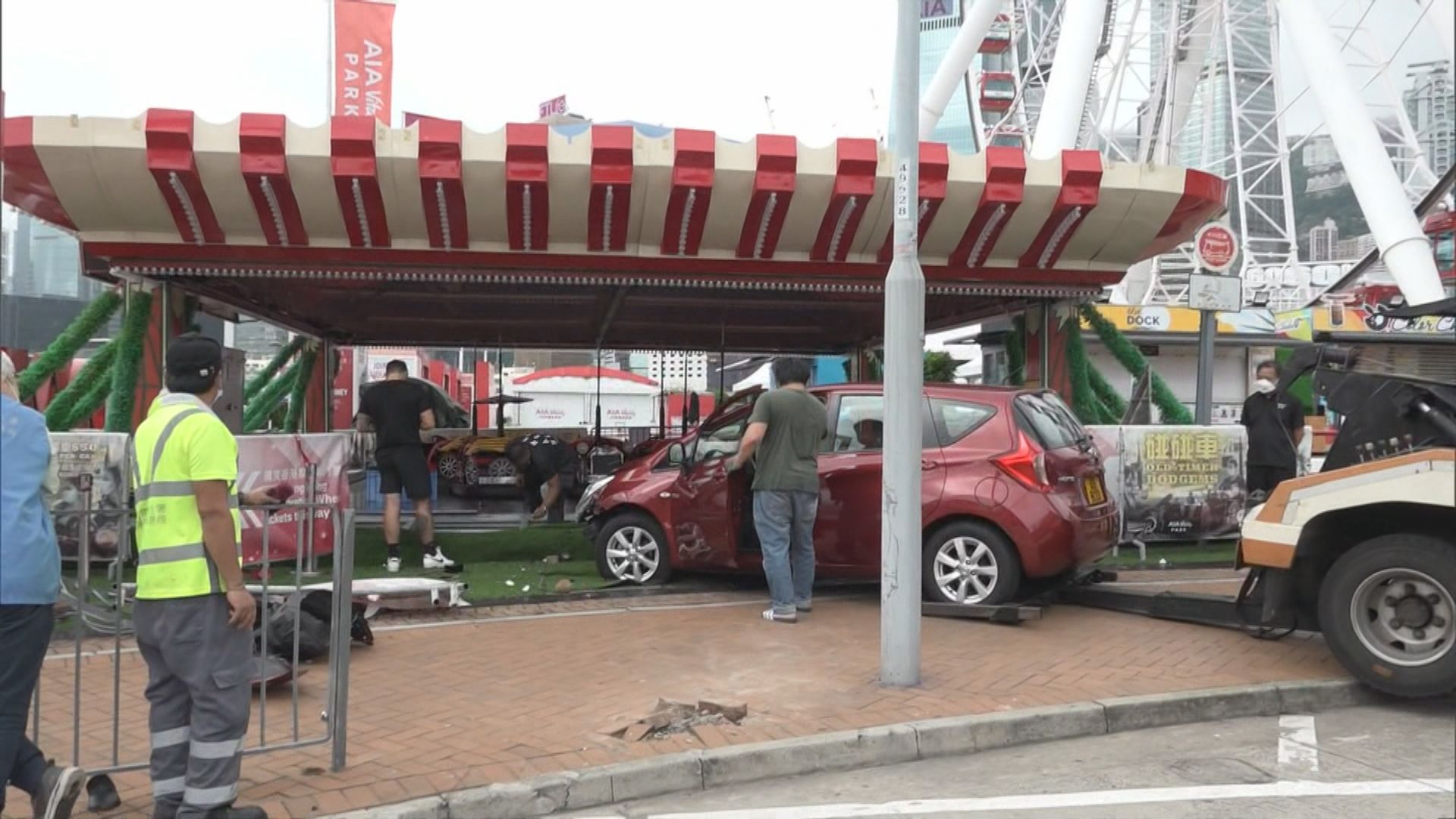 元朗及中環兩宗車禍　其中一名長者傷重不治