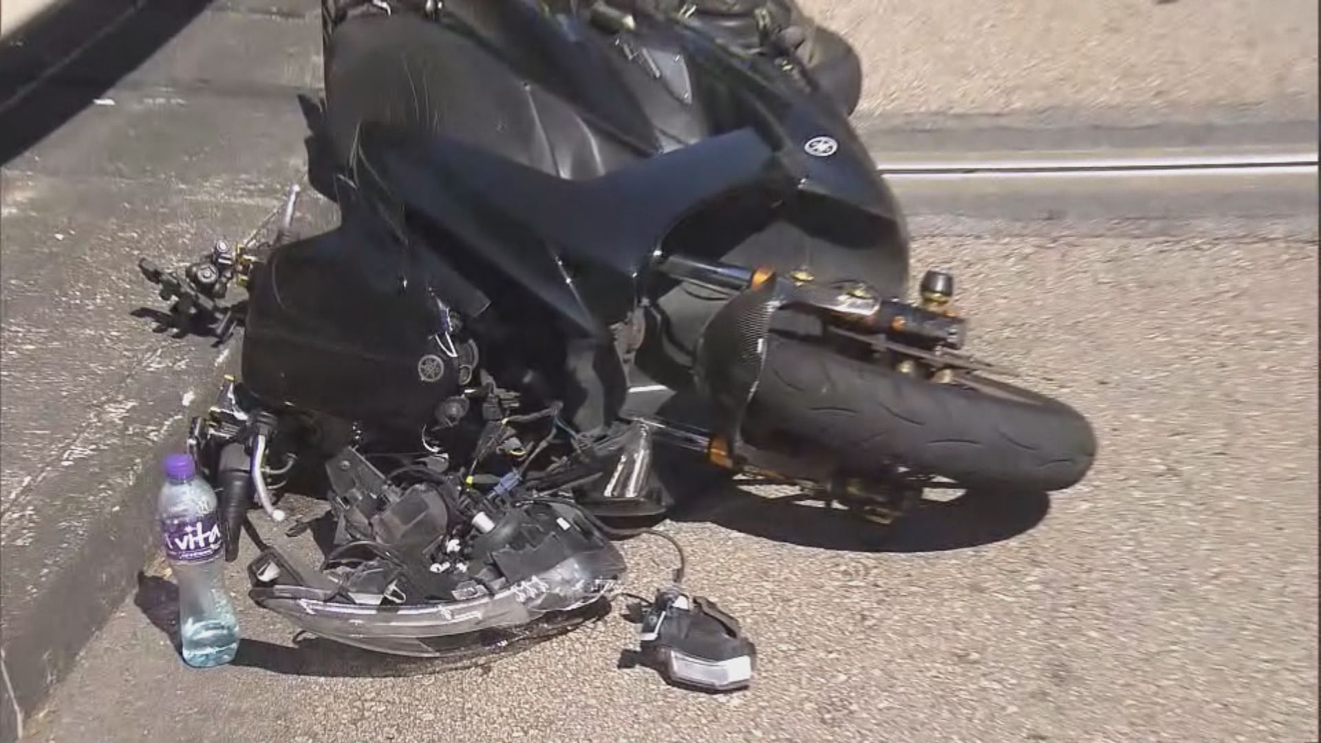 電單車黃大仙撞傷過路男子