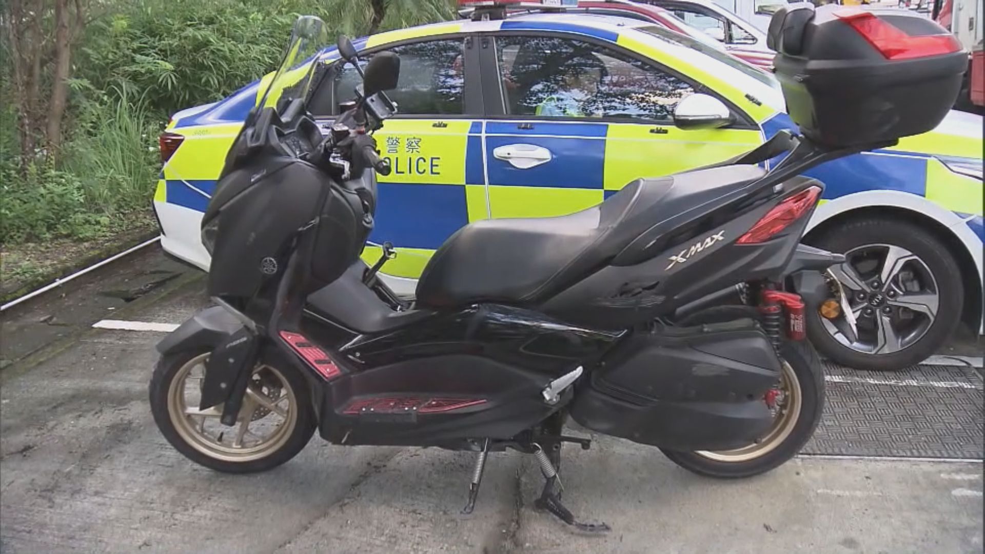 電單車大老山隧道失事 司機受傷