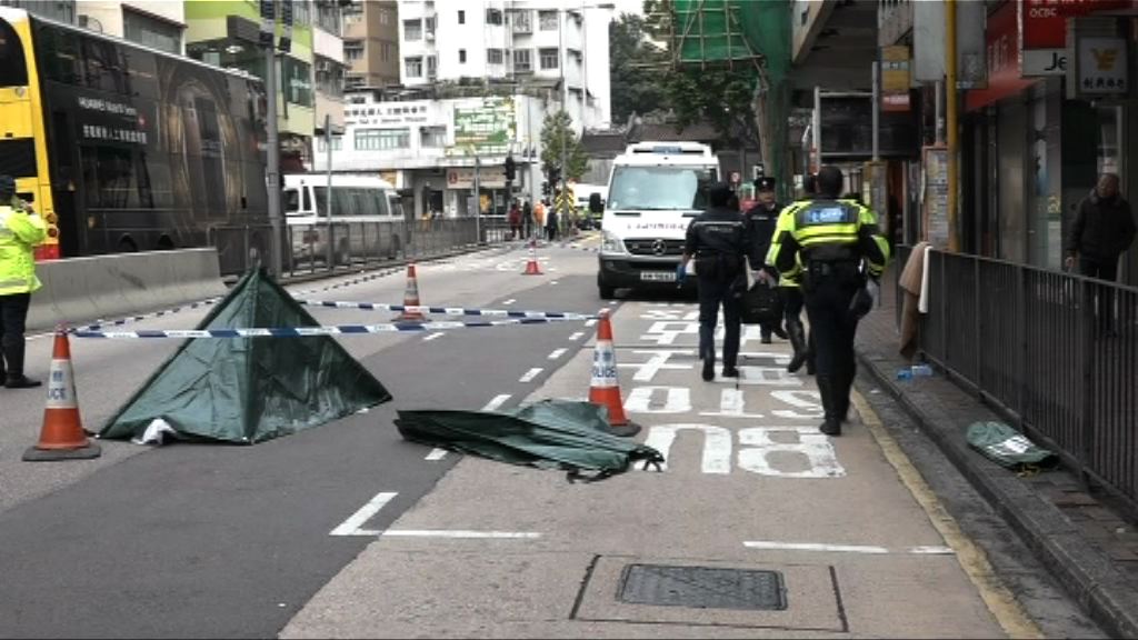 女子於香港仔被貨車撞斃　警緝貨車司機
