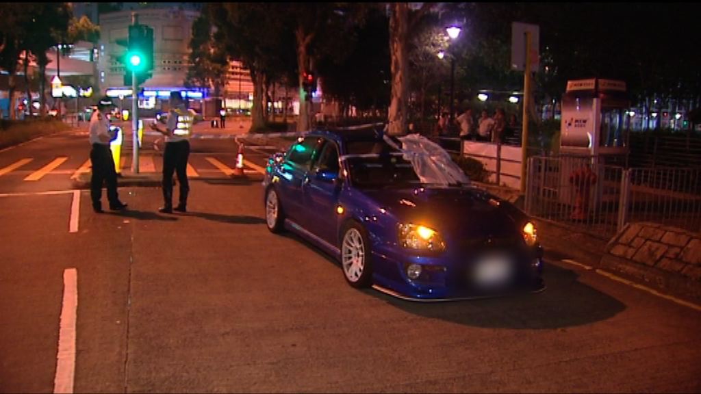 粉嶺私家車撞斃過馬路男途人