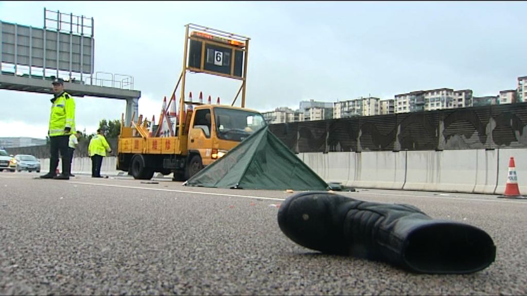 青葵公路凌晨車禍兩修路工人亡