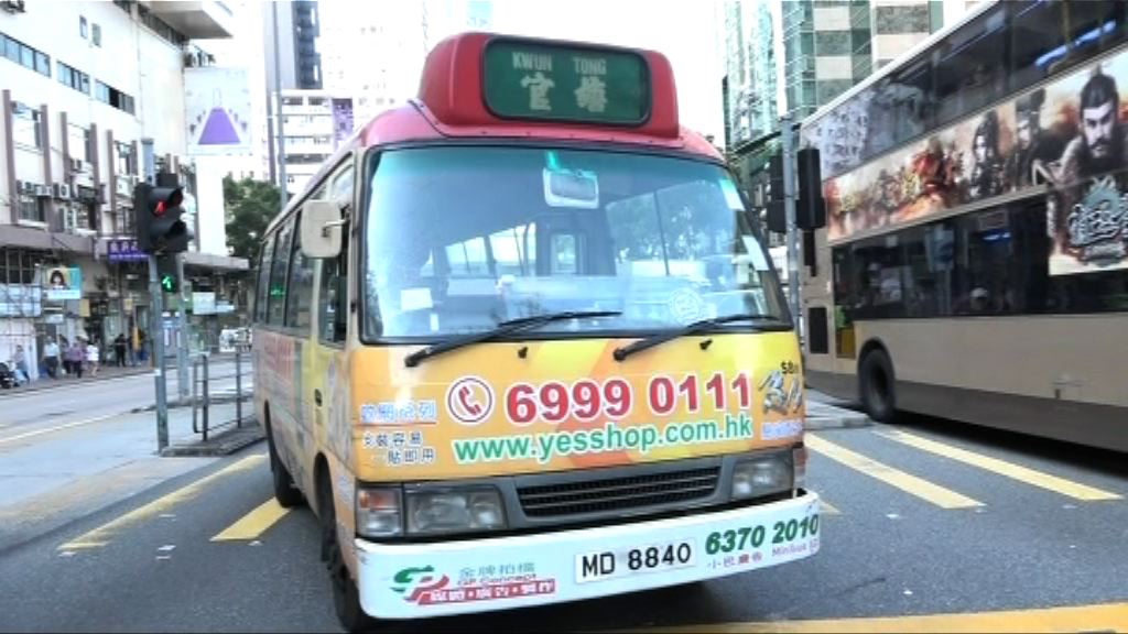 老翁旺角過馬路被小巴撞倒重傷