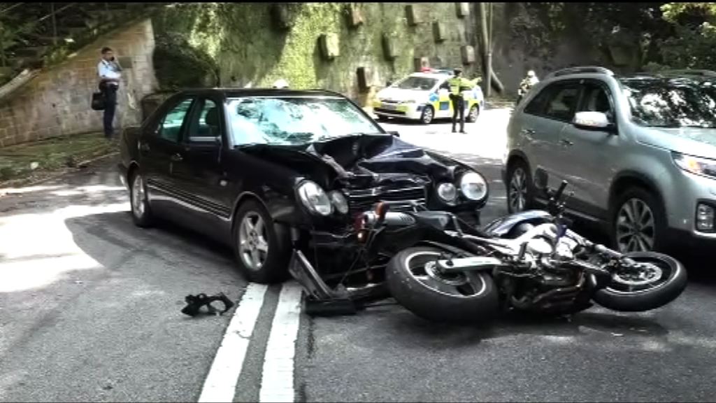 石崗致命車禍電單車司機死亡