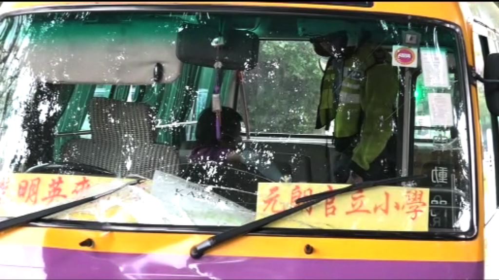 八鄉老婦遭學童小巴撞斃　司機被捕