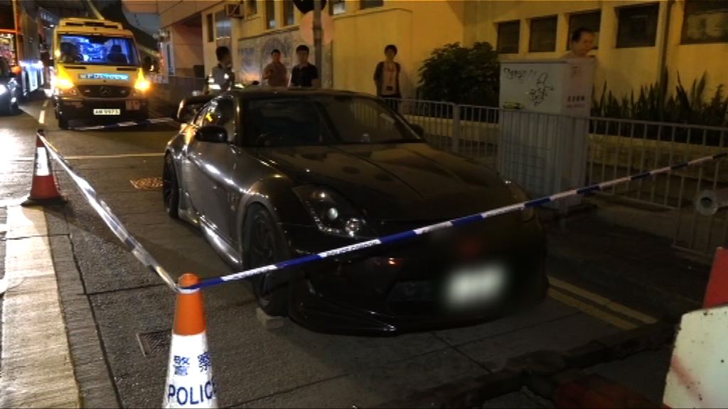 旺角私家車涉瘋狂駕駛2人逃去