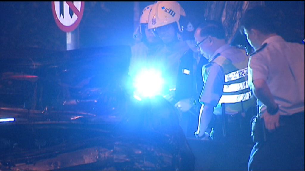 上水嚴重車禍兩人燒死一人傷