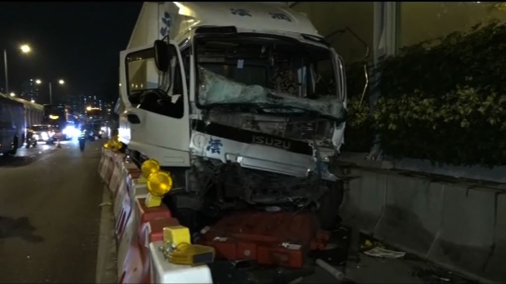 粉嶺公路致命車禍貨車司機死亡