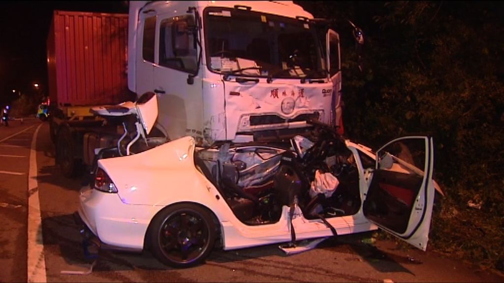 大埔公路車禍兩人死亡