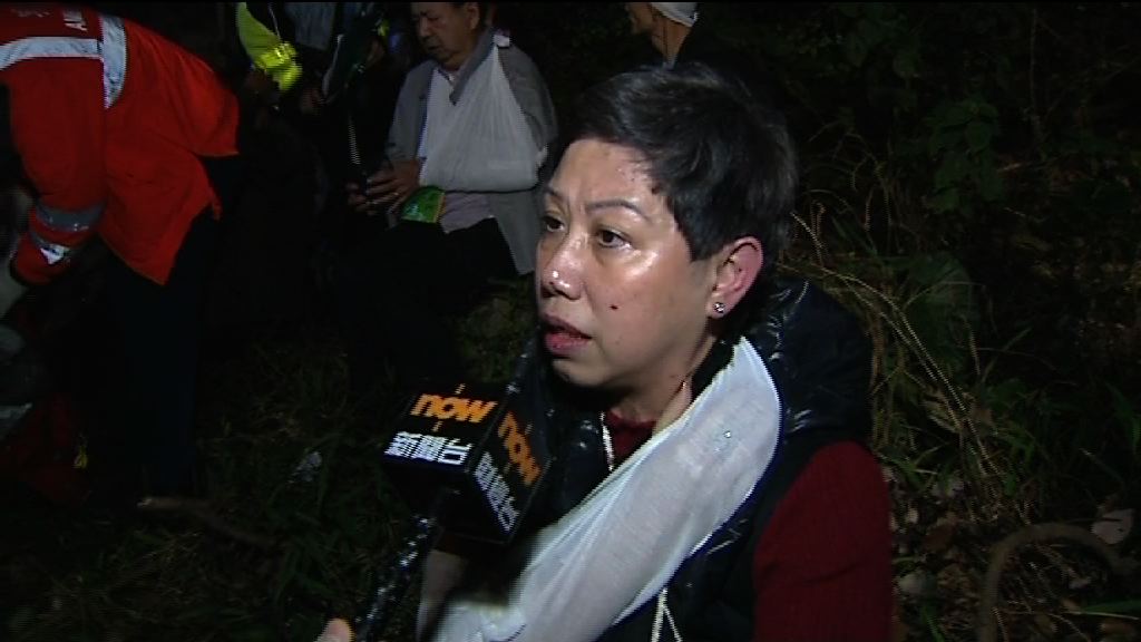 大埔公路巴士翻側　有乘客指事發時車速很快